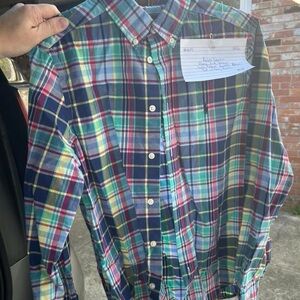 Ralph Lauren Boy’s Multicolor Plaid Shirt